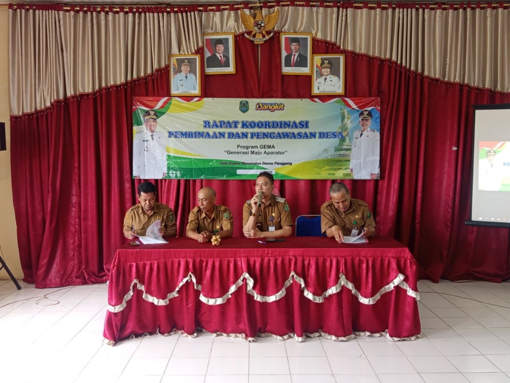 Rapat Koordinasi Pembinaan dan Pengawasan Desa oleh Pemerintah Kecamatan Danau Panggang