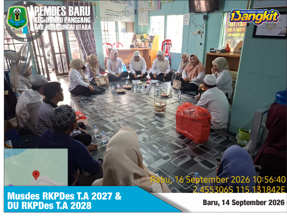 Monitoring dan Pembinaan Desa oleh DPMD Kabupaten Hulu Sungai Utara