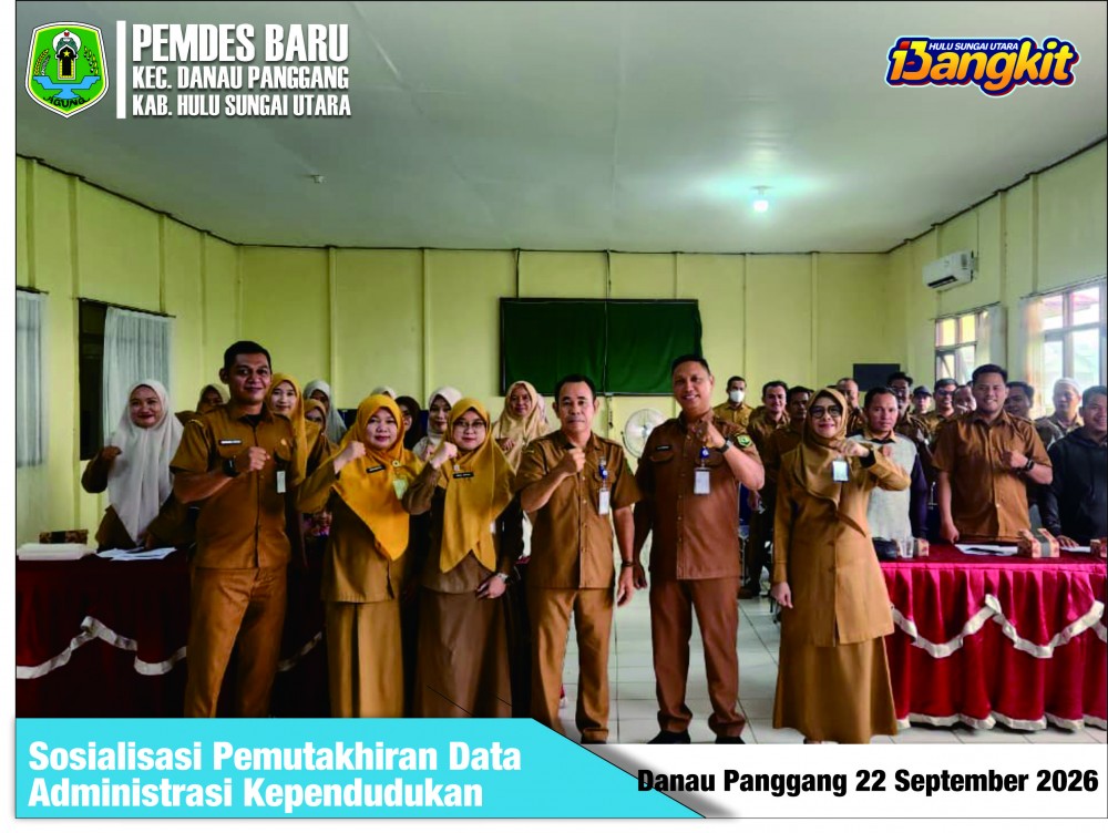 Sosialisasi Pemutakhiran Data Kependudukan dengan Tema Pemutakhiran Data Perkawinan dan Perceraian