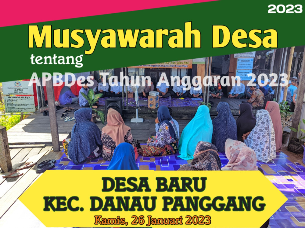 MUSDES APBDES TA 2023